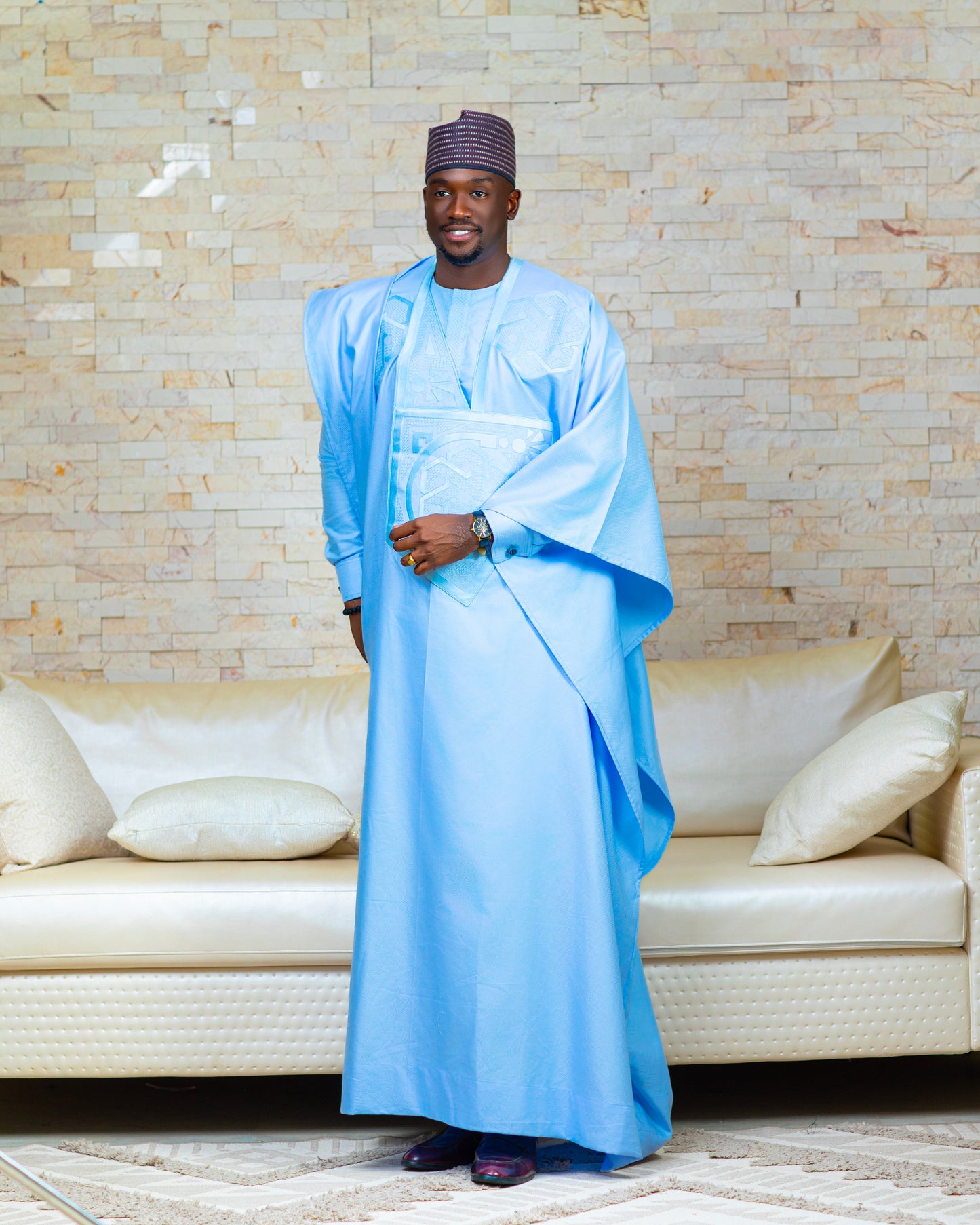 Grand Boubou 3 Pieces HKG GBH04