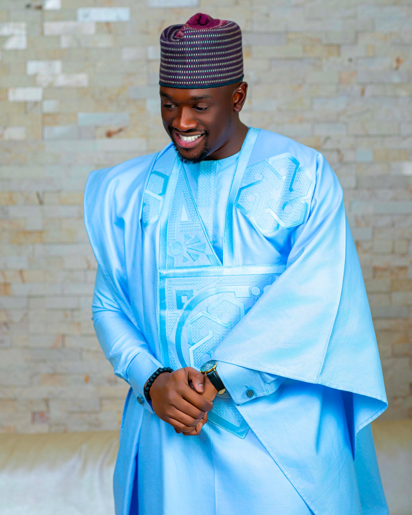 Grand Boubou 3 Pieces HKG GBH04